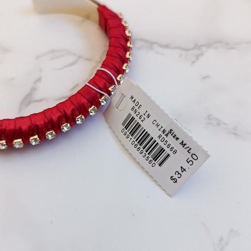J.Crew Factory Ribbon-Wrapped Cuff Bracelet - Picture 4 of 5